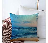 Funda De Almohada Hermoso Amanecer Celestial De Verano, Explosión De Sol En La Isla, Puesta De Sol En Hawái, En La Playa, Naturaleza, Varios. Cojin Fundas Duradera Protector Almohadas 45X45 CM