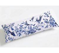 Funda de Almohada Larga 50 x 150 cm Bosque, Grande Funda de Cojín Terciopelo con Cremallera Invisible, Almohada Travesaño Cubierta Embarazadas Dormir, Suave & Duradero Funda Cojin Flores K8-624