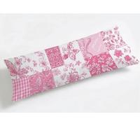 Funda de Almohada Larga 50 x 150 cm Rosa, Grande Funda de Cojín Terciopelo con Cremallera Invisible, Almohada Travesaño Cubierta Embarazadas Dormir, Antideslizante & Duradero Funda Cojin Retro K8-832