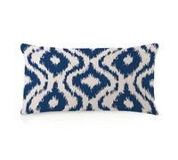 Funda de almohada moderna con cremallera de 12 x 20 pulgadas, diseño abstracto de estilo ikat, decoración de granja, funda de cojín de arte moderno, minimalista, geométrico, funda de almohada para