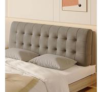 Funda de almohada para cabecero de cama, cojín protector a prueba de polvo para cabeceros de madera/hierro, se adapta a camas individuales, dobles, queen y king