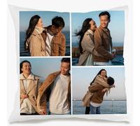 Funda de almohada personalizada con nombre, fundas de almohada personalizadas con tu nombre para seres queridos/familia, mamá, papá, amigos, un lado, 18 x 18 pulgadas