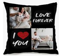 Funda de almohada personalizada con nombre, regalo de almohada personalizada de un lado para mamá, papá, amigos, fundas de cojín personalizadas para sofá, cama