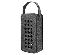 Funda de Altavoz de Fieltro Geekria Compatible con Anker Soundcore 2, Bose SoundLink Flex, Piel Suave Protectora, Funda de Transporte de Repuesto (Negro)