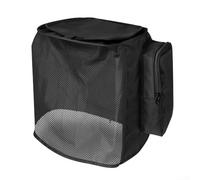 Funda de altavoz diseñada para JBL For Partybox For Encore2 con construcción de nailon y malla, acceso enrollable, cierre de cremallera doble y bolsillos de almacenamiento adicionales para accesorios