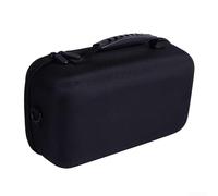 Funda de altavoz EVA amigable para viajes para JBL Charge 6, diseñada para mayor comodidad y fácil acceso (negro)