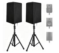 Funda de Altavoz para RCF EVOX 12 2022-2026 | Tela oxford impermeable sol polvo, cobertura total, fácil almacenamiento, para bocina portátil, fiesta sistema de sonido