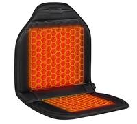 Funda de asiento calefactada con calor rápido para invierno con hebillas y correas antideslizantes, regalo cálido para Navidad y Acción de Gracias