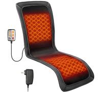 Funda de asiento calefactada más larga: cojín de asiento para el hogar/oficina con calor rápido para promover la circulación sanguínea y aliviar la fatiga, un regalo cálido para el invierno