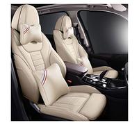 Funda De Asiento Coche Para A4 A3 A6 Q3 Q5 Q7 A1 A5 A7 A8 Tt R8, Fundas Cuero Personalizadas Para Automóviles, Protector Protector asiento antideslizante(Beige,Luxury)