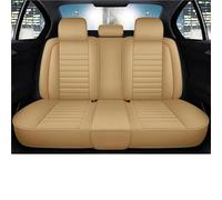 Funda De Asiento Coche Para Mitsubishi Para Carisma Para Pajero 4 L200 Para Lancer X Para Outlander Xl 3 Para Eclipse Para Cross Para Colt Fundas para Asientos(Rear Seats-Beige)