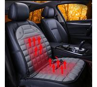 Funda de asiento con calefacción para coche cojín redondo calentador de bola cubre calefactor de 12 V DC para invierno más cálido