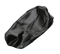 Funda De Asiento Cuero PU Impermeable Negra con Almohadilla Cojín Motocicleta Orificio Transpirable para YBR 125 YBR125 2005 2006 2007 2008 2009