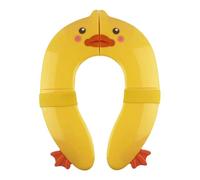 Funda de asiento de aprendizaje de limpieza de inodoros, asiento de maceta de viaje para niños pequeños | Cojín de inodoro para niños pequeños con patrón de pato,Asiento de inodoro plegable