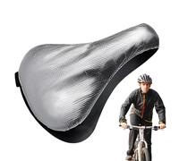 Funda de asiento de bicicleta - 9,45 x 7,48 pulgadas, cojín aislante, impermeable, funda de protección duradera para la lluvia, funda de asiento con borde elástico para Mountain Trail City Street Road