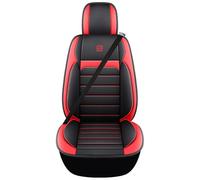 Funda de Asiento de Camión Piel PU Impermeable Transpirable Protector de Asiento Resistente Compatible con Man TGA TGX TGS TGM TGL eTruck CLA 2010-2026 1SEAT,Red-2-Style C Left Seat Belt