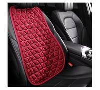 Funda De Asiento De Coche con Masaje Triangular 3D Que Reduce El Dolor De Cadera Y Espalda Tejido Transpirable Adecuada para La Mayoría Los Modelos Fundas para Asiento Coche(Red Back Cushion)