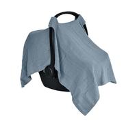 Funda de asiento de coche de bebé | Cubierta de asiento antiUV y velo de lactancia | Protección UV y Accesorios de viaje para recién nacidos al aire libre Salidas Familiares y Aeropuerto