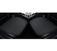 Funda de Asiento de Coche de Cuero PU para Dodge Magnum 1.Generation 1977-1979, Transpirable Antideslizante Coche Alfombrilla Protectora de Asiento,A-2Pcs/Black