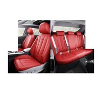 Funda de asiento de coche de lujo personalizada compatible con Byd Song Plus Atto 3 King Seal Sealion 6 Dolphin, accesorios interiores para cojín de coche(Full Set-Red)