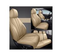 Funda de asiento de coche de lujo personalizada compatible con Suzuki Jimny Swift Sport Grand Vitara Ignis SX4 S-Corss, accesorios interiores de cuero PU.(Full Set-Beige)