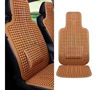 Funda de asiento de coche para asiento delantero universal de verano, fresco, 1 pieza, PVC con perlas de masaje, cojín de coche, con cintura, para coche, hogar, oficina