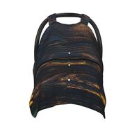 Funda de asiento de coche para bebé con diseño de girasol sobre tablero de madera, funda de asiento de coche para bebé, funda de asiento de coche para niñas y niños