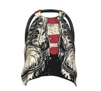 Funda de asiento de coche para bebé, estilo vintage, estilo militar, suave, para bebé, para niños y niñas