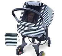 Funda de asiento de coche para bebé, funda de asiento de coche para clima frío para bebés, cubierta de asiento de coche para niños y niñas, toldo de asiento de coche resistente al viento para niños y