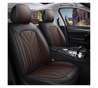 Funda de Asiento de Coche para CRV 2017 2018 2019 2020 2021 2022, Fundas Asientos vehículos Impermeable Cuero Napa Cómodo Seat Cover Protector Cojín Accesorios,C/Black and Brown