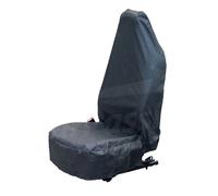 Funda De Asiento De Coche Protector De Asiento Negro De Poliéster