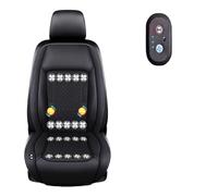 Funda De Asiento De Coche Refrigerante 3 Niveles De Viento Ajustables Cojin Asiento Coche Verano Para coche, SUV, camión, universal,Black-24V20-BladeFan+Massage