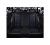 Funda de asiento de coche, solo 1 pieza, compatible con Mitsubishi Pajero 4 2 Sport L200 Outlander Xl Asx Montero, accesorios Lancer Carisma, fundas de asiento(BLACK WHITE Rear)