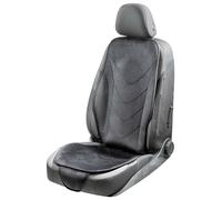 Funda de asiento de coche WALSER Air Flow, funda de asiento ergonómica, protección lumbar, cubierta de plaza universal para coches, color: negro 13983