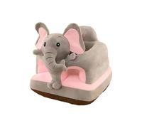 Funda de asiento de felpa - Funda de silla de bebé para niños pequeños | Silla de aprendizaje con forma de animal para aprender a sentarse, funda de silla de alimentación para niñas, niños,