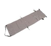 Funda de asiento de hamaca para reposapiés, cubierta de hamaca para reposapiés de avión, mejora la circulación sanguínea, poliéster ergonómico para exteriores (gris)