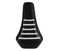 Funda de Asiento de Moto Accesorios de Motocicletas para Funda Asiento para diseño para Suzuki para Motocross Duradero e Impermeable(Blanco)