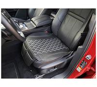 Funda de Asiento de Piel sintética Negra con Costuras Blancas Compatible con Mazda 3 4.ª generación / Skyactive Fundas de Asiento de Coche ot408