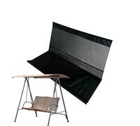 Funda de asiento de repuesto para columpio, resistente al agua, transpirable, resistente al polvo, para silla de jardín, banco, muebles de exterior
