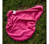 Funda de asiento DHN en color liso, hecha a mano y personalizable