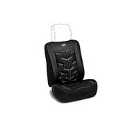 Funda de asiento Momo individual para coche negra y gris