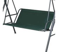 Funda de asiento para columpio de jardín, de repuesto para columpio de Hollywood, tela Oxford 900D, impermeable, para columpios al aire libre (113 x 48 x 48 cm, verde)
