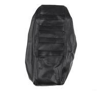 Funda de asiento para moto de cross, 1 paquete de repuesto de cuero de PVC elástico, protección solar impermeable, fácil de instalar, para ciclismo todoterreno (negro)