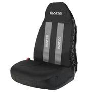 Funda de asiento Sparco individual para coche negra y gris