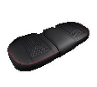 Funda De Asiento Universal Cuero Sintético Para Toyota Para Rav4 Xa50, Accesorio Para Interiores Coche Fundas Asientos Coche(Rear Black Red)