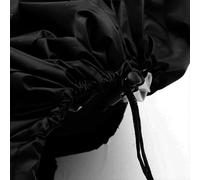 Funda de banco Oxford resistente para bancos al aire libre, se adapta a tamaños de 2 plazas, 3 plazas y 4 plazas con cordón de tracción y ojales resistentes a la intemperie (190 x 66 x 89 cm)