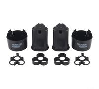 Funda de batería de iones de litio 12V 3S para herramientas eléctricas - Carcasa protectora de plástico con puerto de carga/descarga dividido, compatible con taladros manuales de 10 A