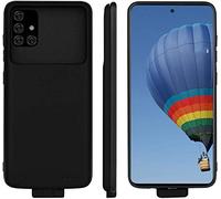 Funda de batería para Samsung Galaxy A51 5G, 5000 mAh de copia de seguridad del banco de energía de carga Casos portátiles a51 5g cargador de batería caso