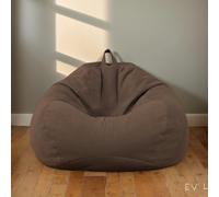 Funda De Bean Bag Solo para Adultos Silla Beanbag Grande Moderno Terciopelo para Oficina Y Sala De Estar Silla Beanbag Gaming,E,110 * 120cm