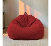 Funda De Bean Bag Solo para Adultos Silla Beanbag Grande Moderno Terciopelo para Oficina Y Sala De Estar Silla Beanbag Gaming,A,110 * 120cm